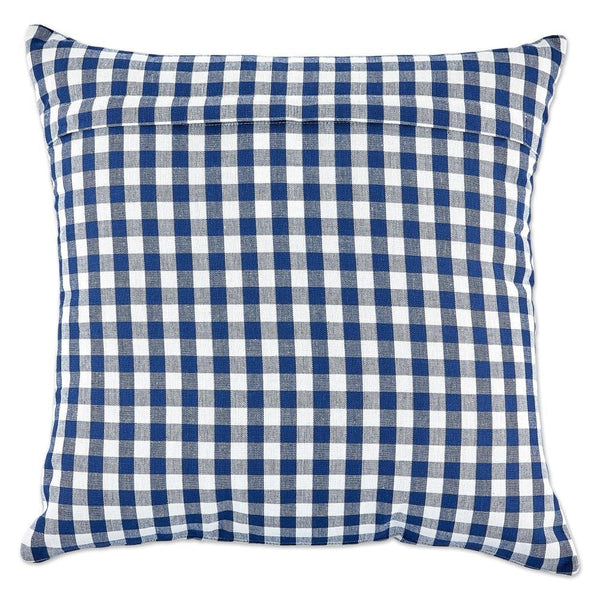 Blue Buffalo Check Pillow Cover Set of 4