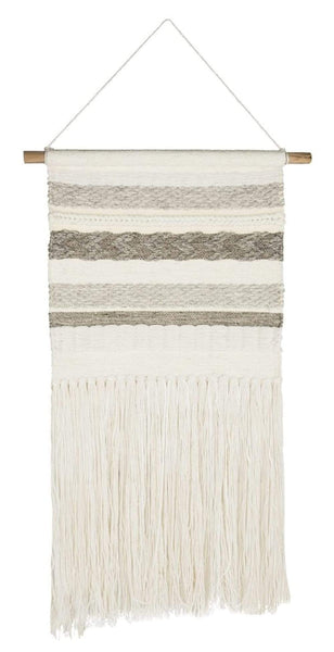 Sedona Woven Ivory Grey Wall Art