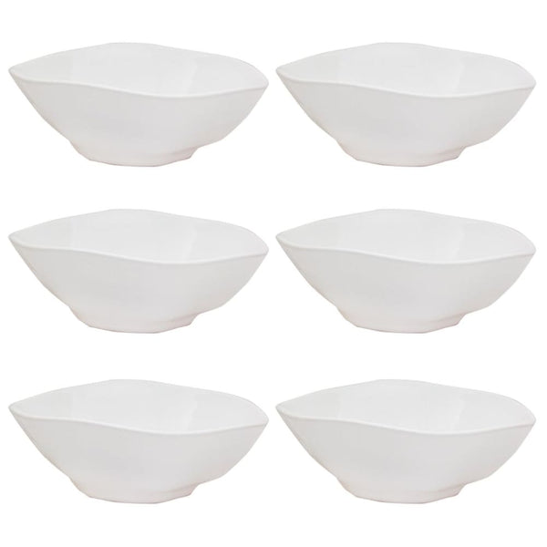 RYO 12 Piece White Dinner Soup Bowl Set