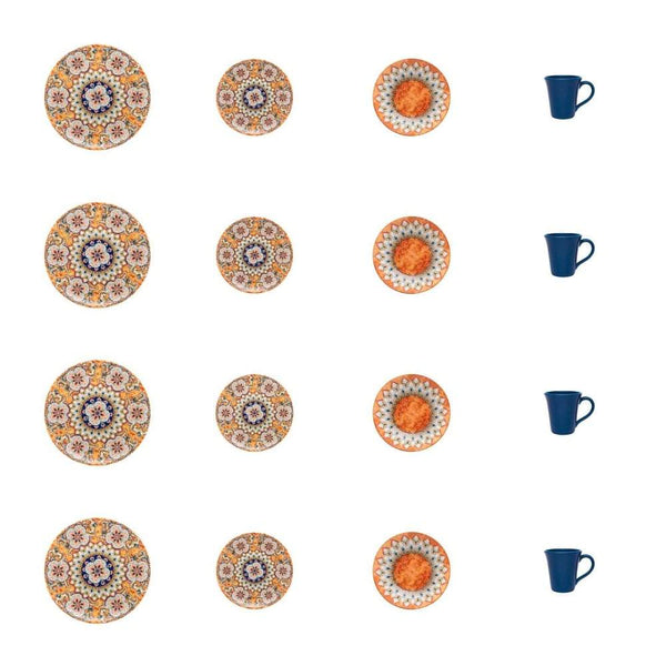 Unni 16 Piece Dinnerware Set