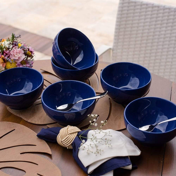 Actual 6 Piece Dinner Soup Bowl Set